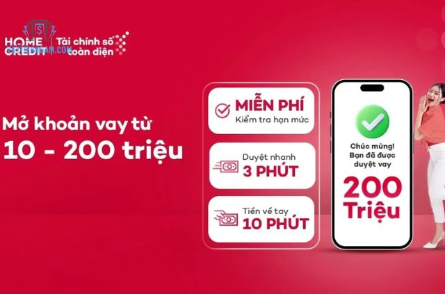 Điều kiện và Thủ tục Vay Tiền Mặt Home Credit